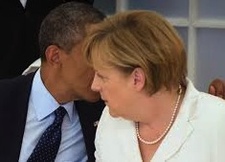 Обама и Меркель