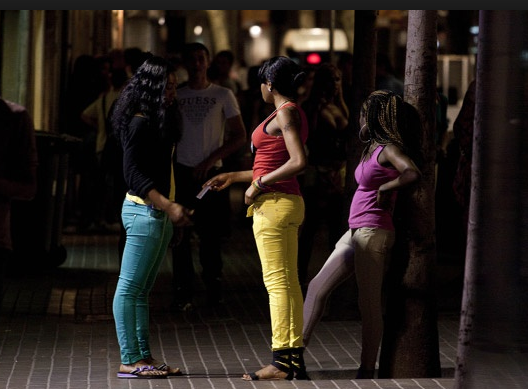 Prostitutes in La Barca