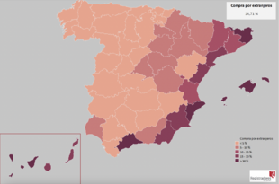 Где иностранцы чаще всего покупают испанскую недвижимость?