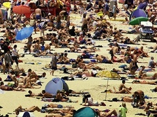 пляж в Испании